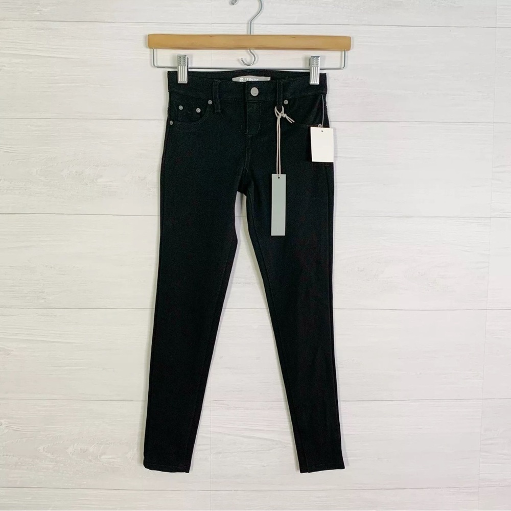 Tractr Jeans Black Stretch Skinny Leggings Size 8